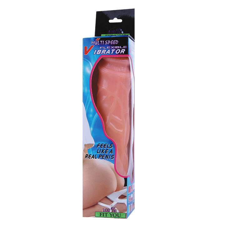 Dildo Realistico Vibrante Baile — 25,5 cm, Naturale