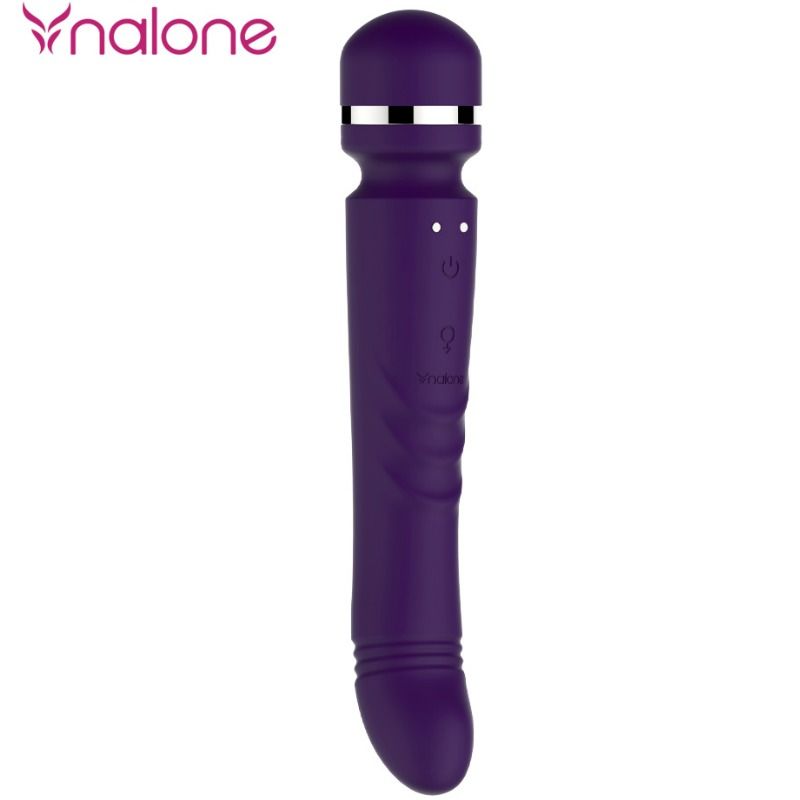 Vibratore Rabbit Doppia Testa Nalone Yoni — 7 Modalità