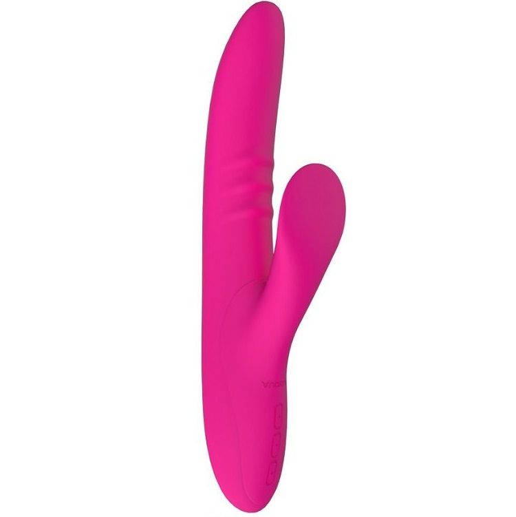 Vibratore Rabbit Nalone Peri — Lingua Flessibile, Modalità Swing