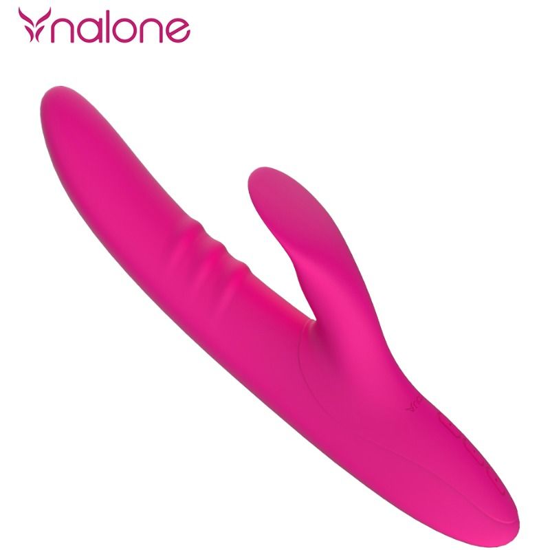 Vibratore Rabbit Nalone Peri — Lingua Flessibile, Modalità Swing