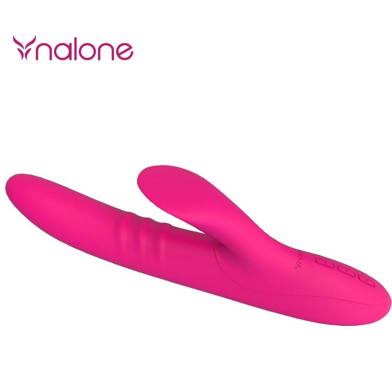 Vibratore Rabbit Nalone Peri — Lingua Flessibile, Modalità Swing