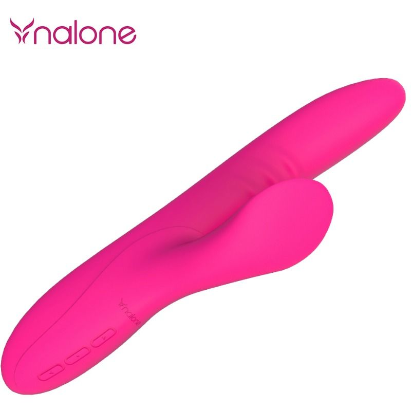 Vibratore Rabbit Nalone Peri — Lingua Flessibile, Modalità Swing