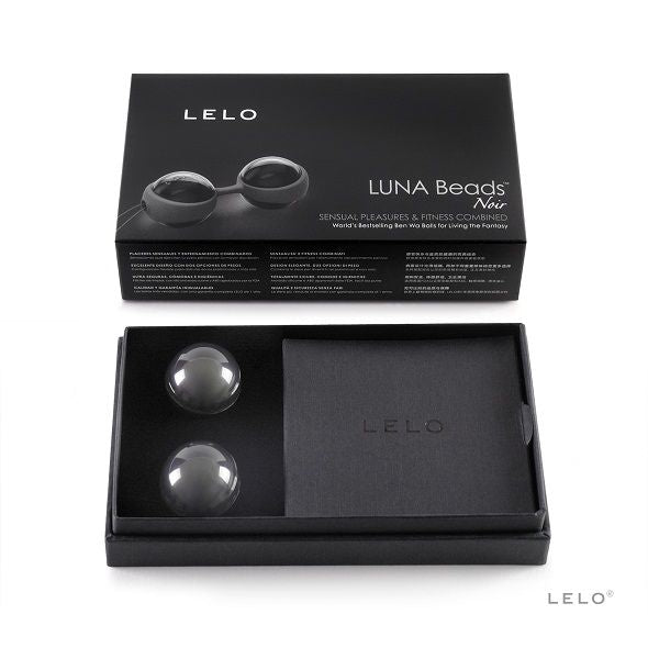 Sfere Kegel Vibranti LELO Luna Beads Noir — Esercizi Kegel
