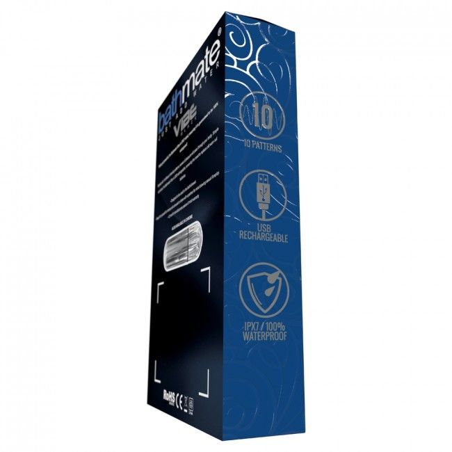 Uovo Vibrante Ricaricabile USB Bathmate Vibe — 8 cm, 10 Modalità