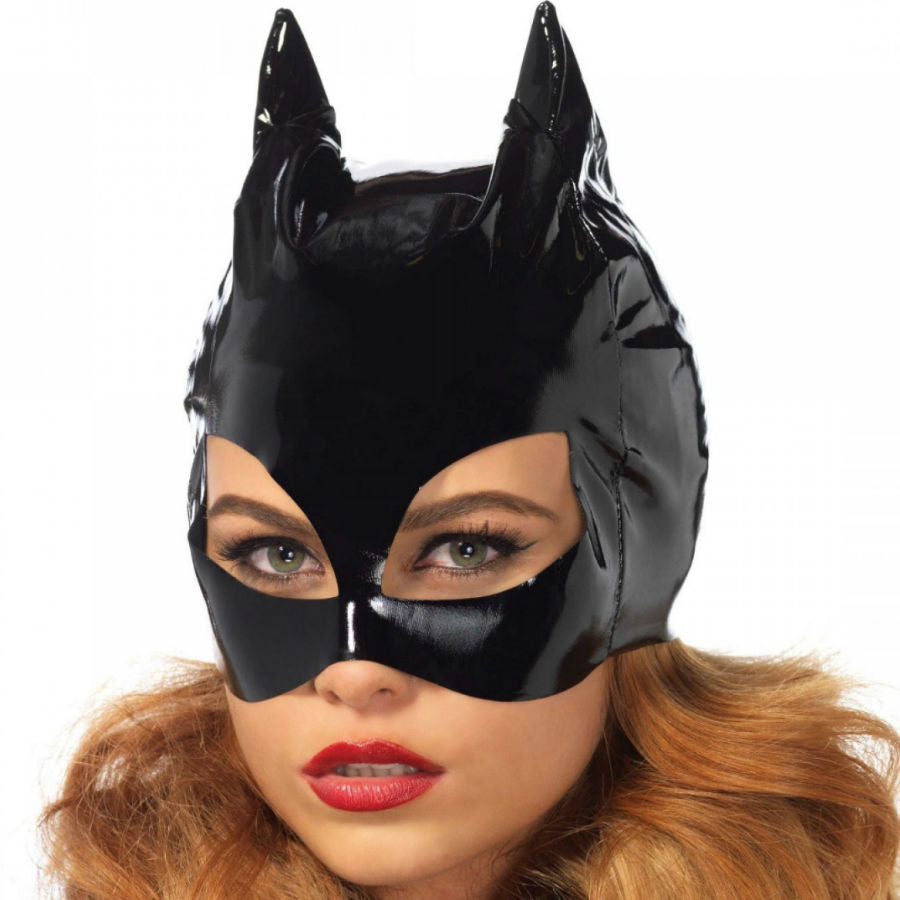 Maschera Catwoman in Vinile Leg Avenue — Costume Erotico