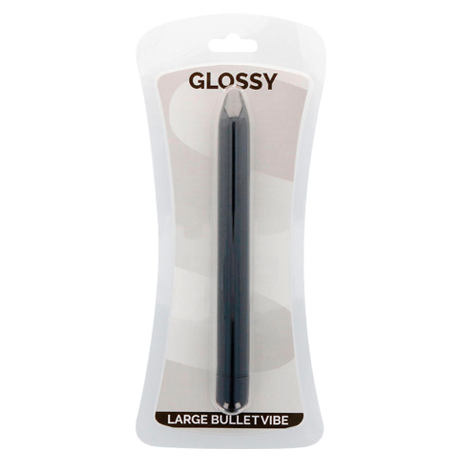 Vibratore Slim Glossy Brilliant — ABS, 16,5 cm