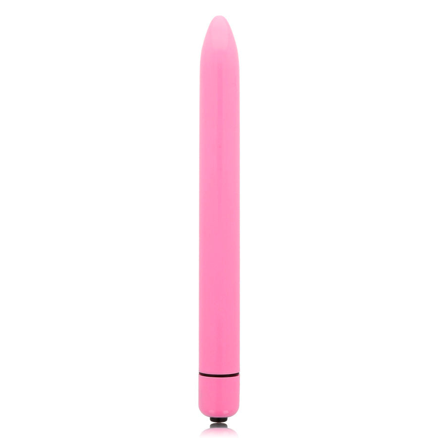 Vibratore Slim Glossy Brilliant — ABS, 16.5 cm