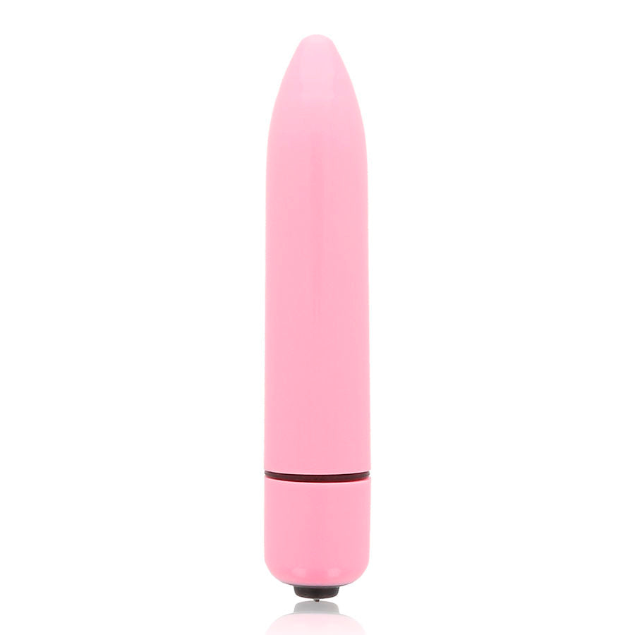 Vibratore Sottile Silenzioso Glossy Rosa Vibe — 87x18 mm