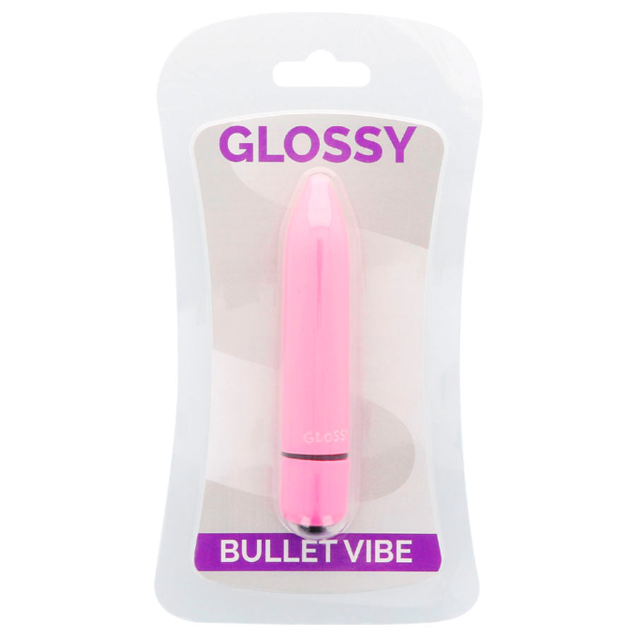 Vibratore Tascabile Glossy Thin Vibe — ABS, 87×18 mm Rosa