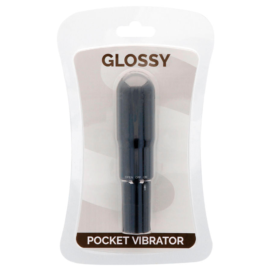 Vibratore Tascabile Glossy Brilliant — ABS, 10,7 cm