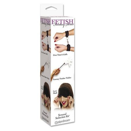 Kit Bondage Fetish Fantasy Series — Manette, Maschera, Piuma