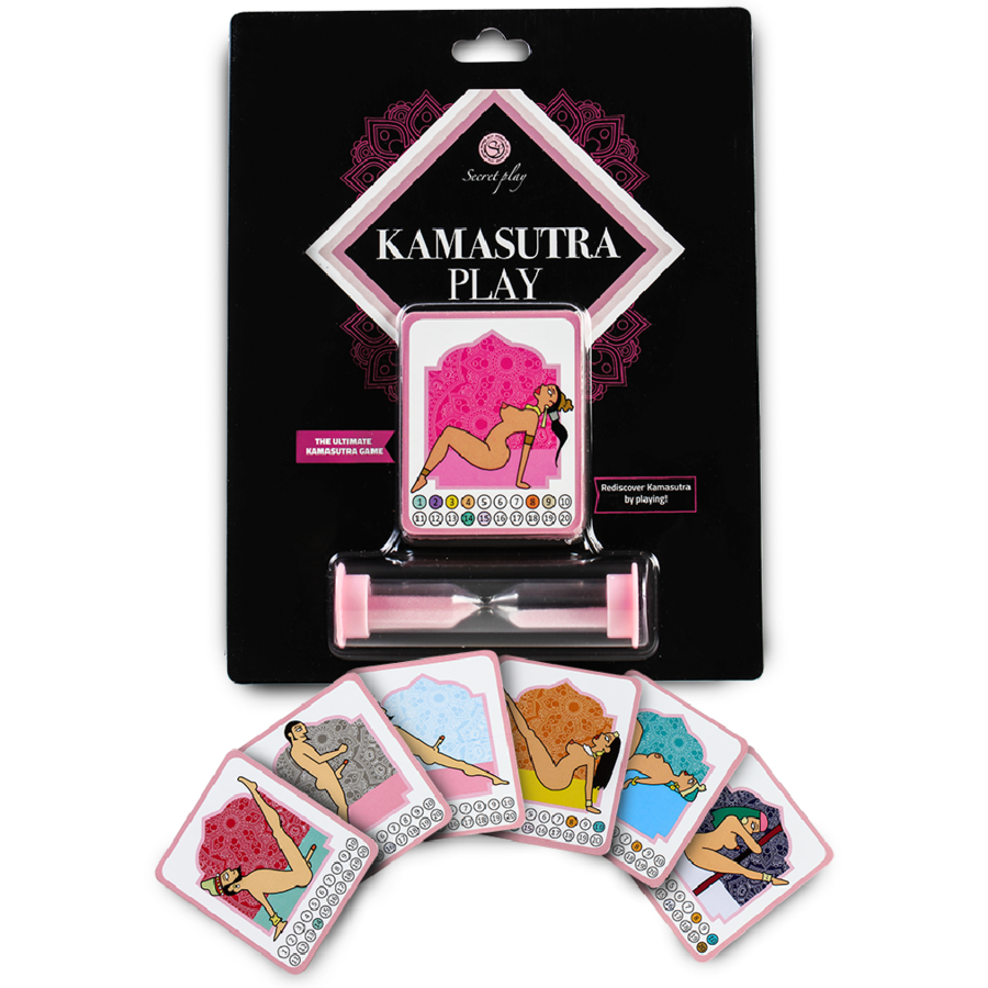 Gioco Erotico per Coppie Secretplay Kamasutra Play — Carte