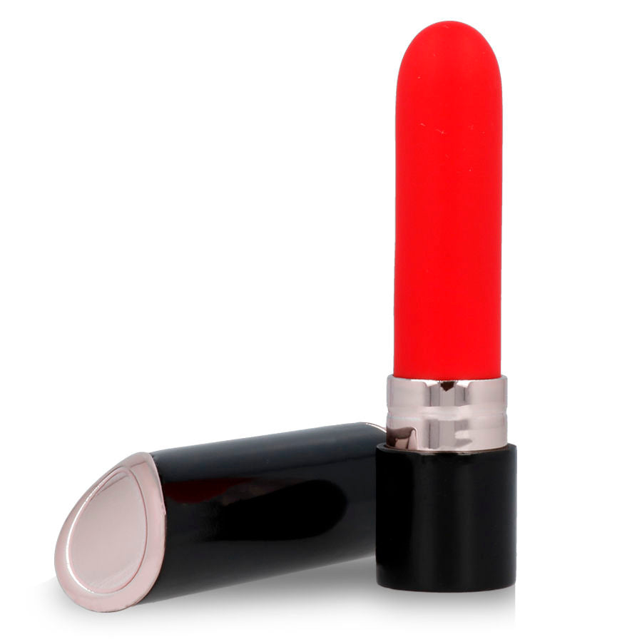 Vibratore Rossetto Lips Style Shia — 10 Modalità, Silicone