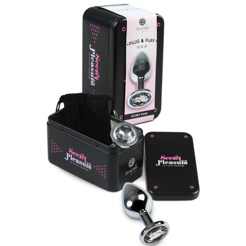 Plug Anale in Alluminio Secretplay — 8 cm