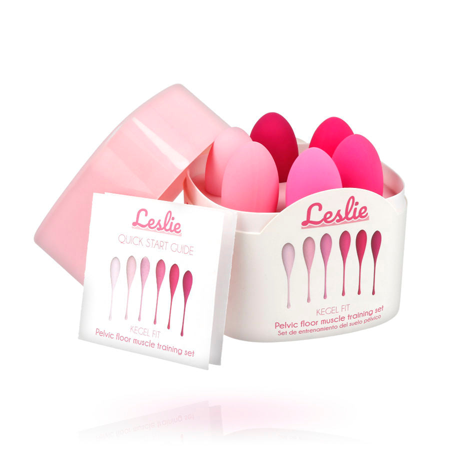 Kit Palline Kegel Leslie Kegel Fit — Pavimento Pelvico, 6 Pezzi