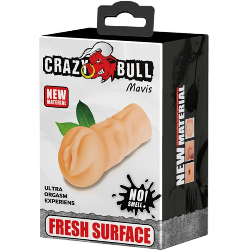 Masturbatore Maschile Crazy Bull Mavis — 15.2 cm