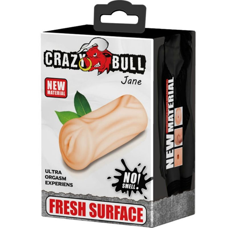Masturbatore Maschile Tascabile Crazy Bull Jane — 13.5 cm