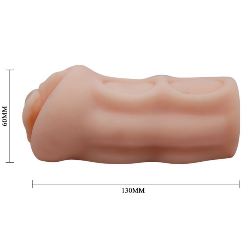 Masturbatore Maschile Tascabile Crazy Bull Lillian — 13 cm