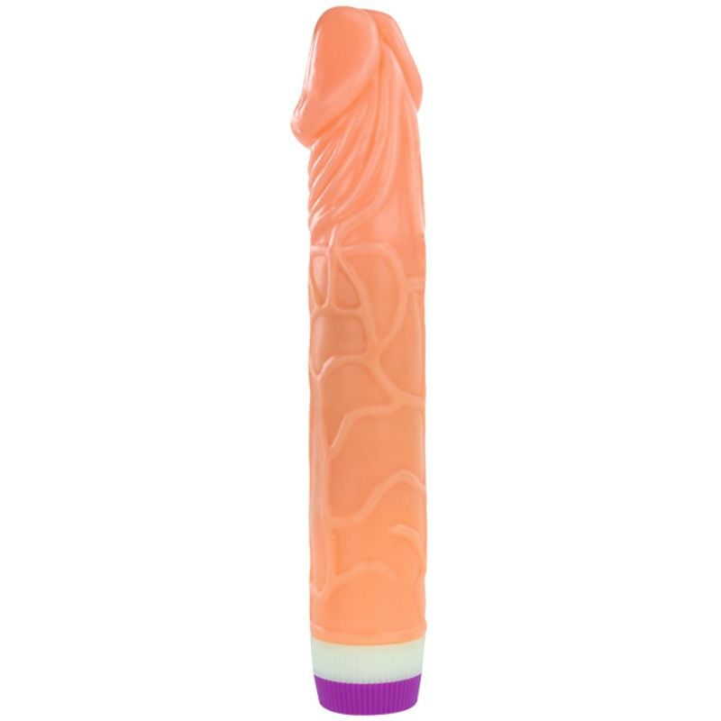 Dildo Realistico Vibrante Baile — 22,5 cm, Colore Naturale