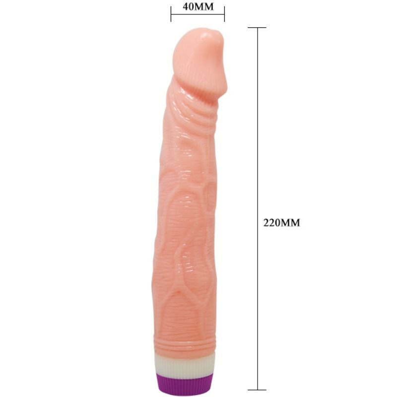 Dildo Realistico Vibrante Baile — 22 cm, Multivelocità