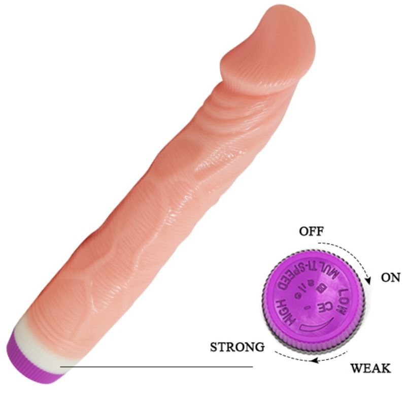 Dildo Realistico Vibrante Baile — 22 cm, Multivelocità