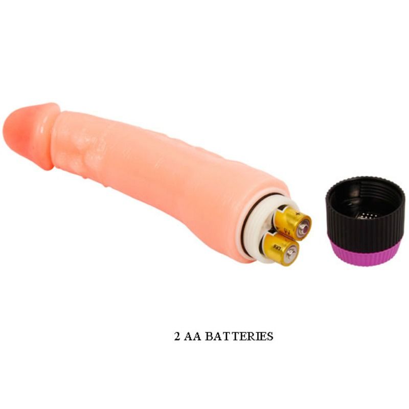 Dildo Realistico Flessibile Baile — Silicone, 24 cm