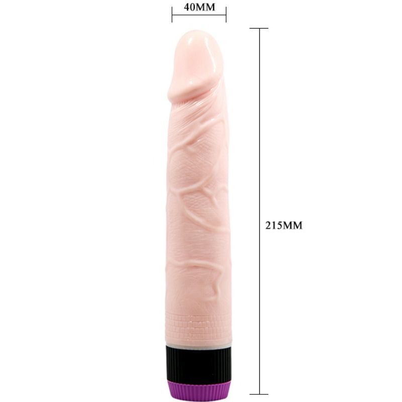 Dildo Realistico Vibrante Baile Adour Club — 21,5 cm