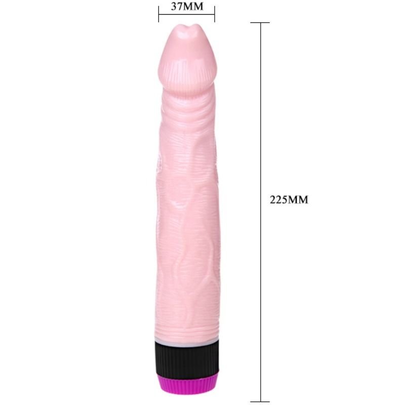 Dildo Realistico Vibrante Baile Adour Club — 22,5 cm