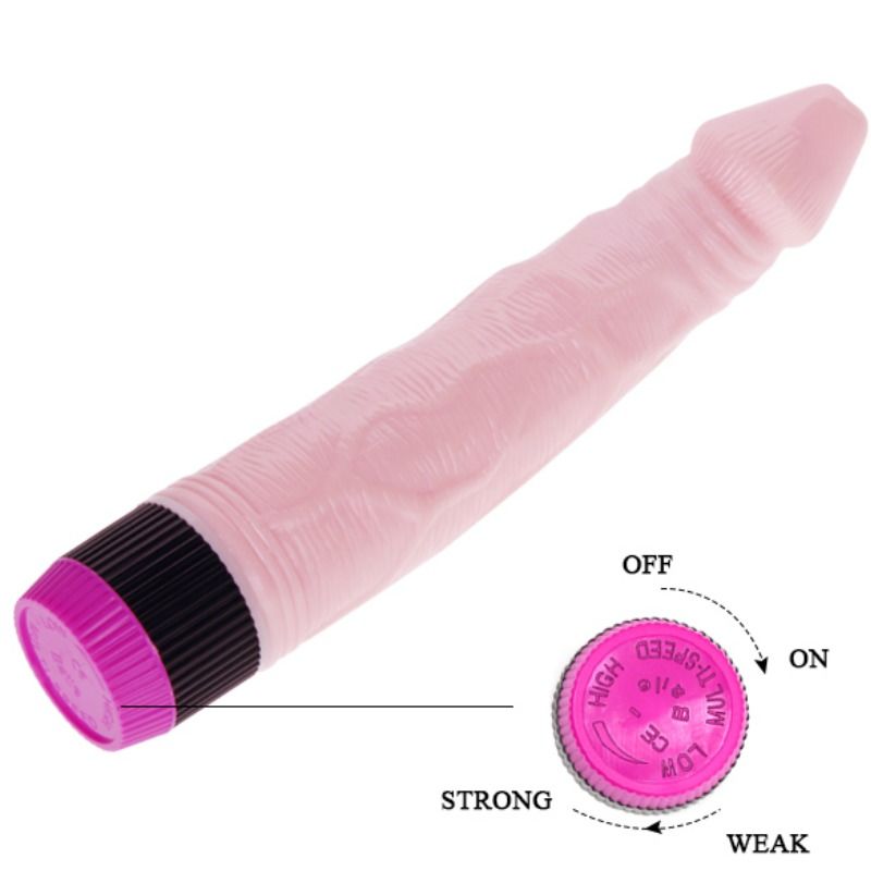 Dildo Realistico Vibrante Baile Adour Club — 22,5 cm