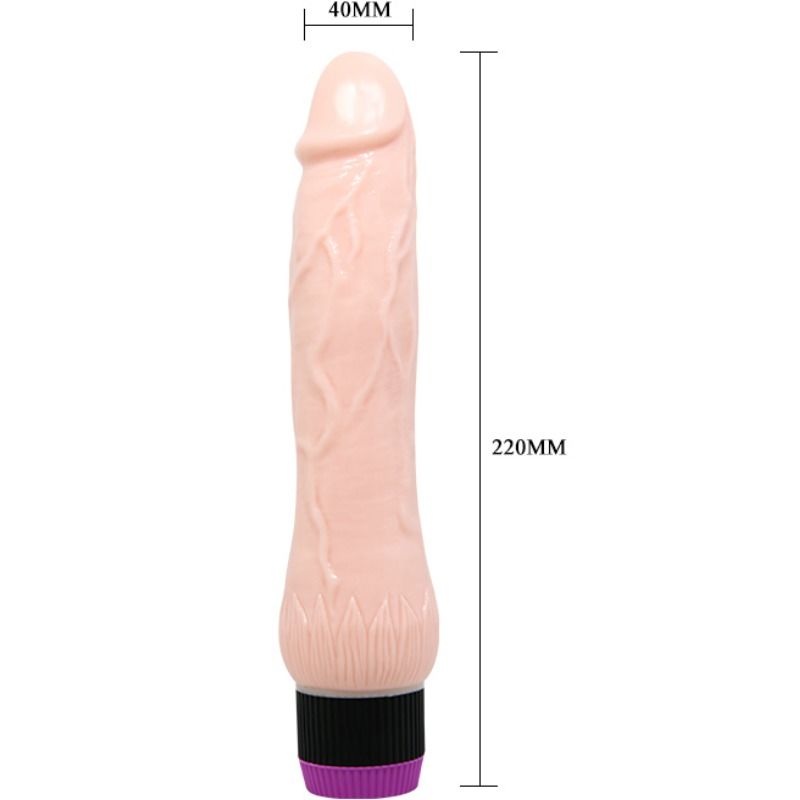 Dildo Realistico Vibrante Baile Adour Club — 22 cm