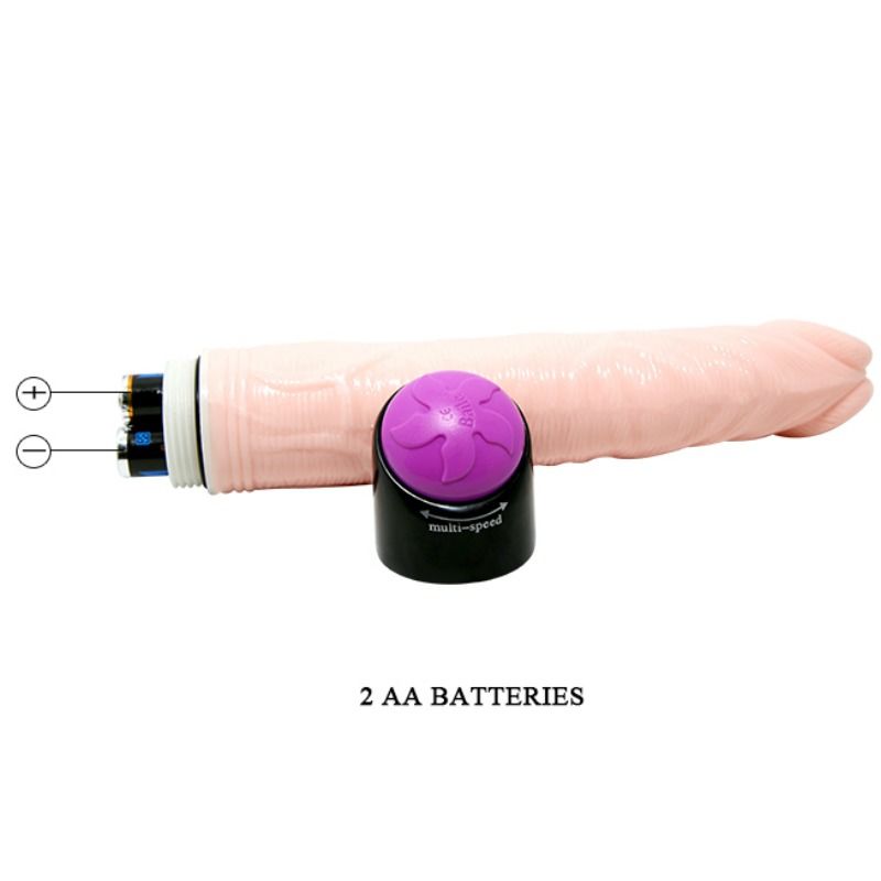 Dildo Realistico Vibrante Baile Adour Club — 23 cm