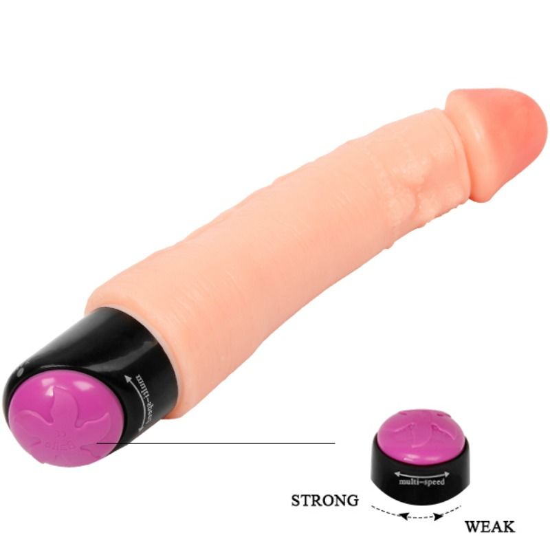 Dildo Realistico Vibrante Baile — PVC Unisex 25 cm