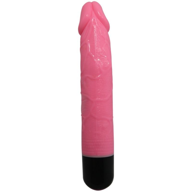 Dildo Realistico Vibrante Baile — TPR Morbido, 23 cm Rosa
