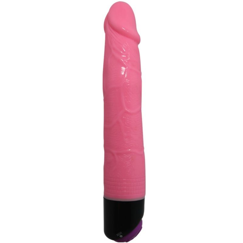 Dildo Realistico Vibrante Baile — TPR Morbido, 23 cm Rosa