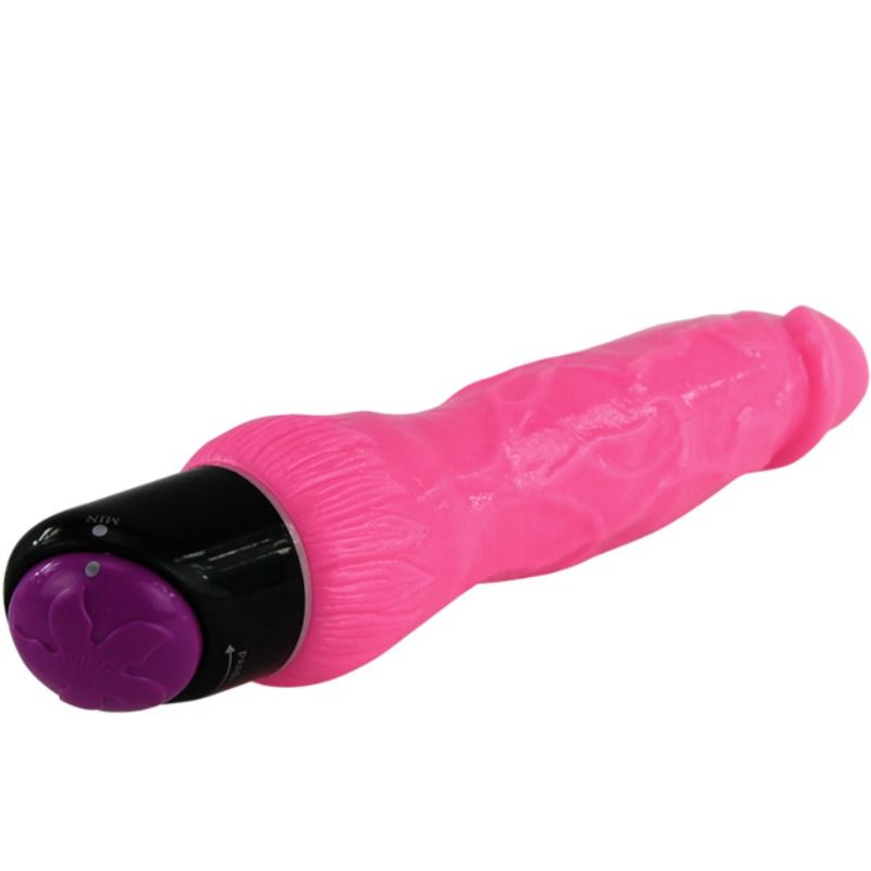 Dildo Realistico Vibrante Baile — TPR Morbido 24 cm Rosa