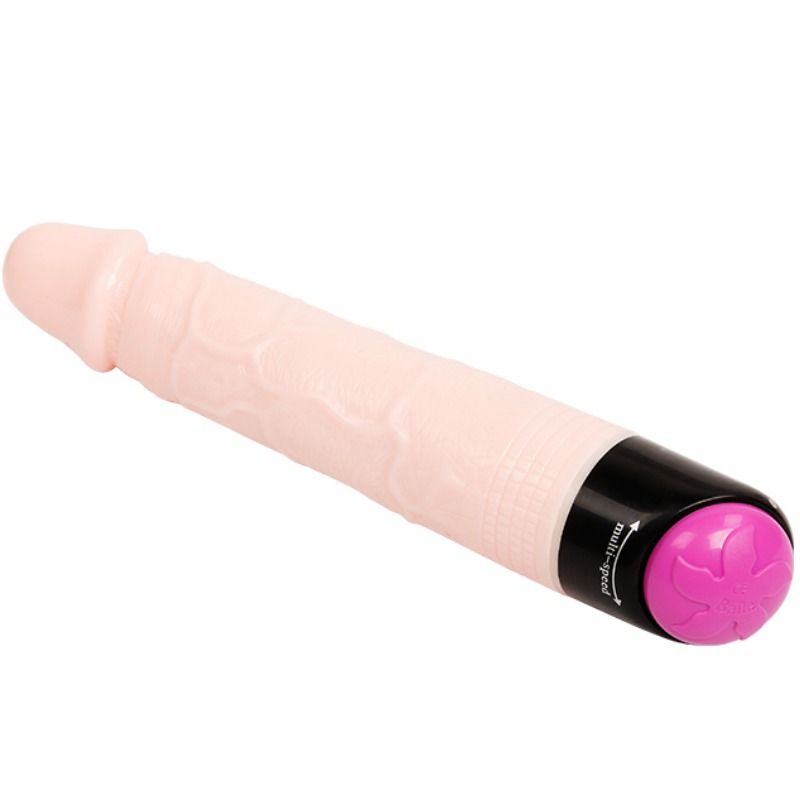 Dildo Realistico Vibrante Baile — PVC Morbido, 24 cm