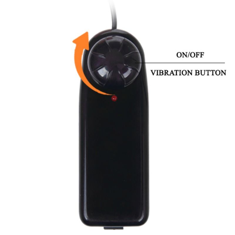 Dildo Realistico Vibrante con Ventosa Baile — 23.5 cm