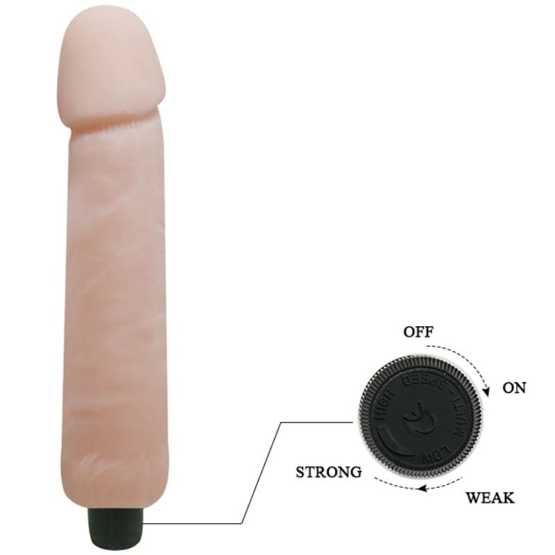 Dildo Realistico Vibrante Baile Love Companion — 25 cm
