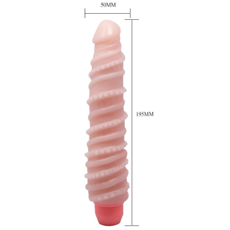 Dildo Realistico Vibrante Baile Flexi Vibe — Flessibile 19,5 cm