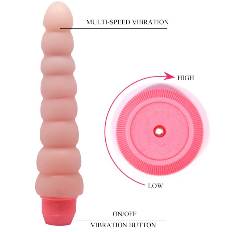 Vibratore Anale Flessibile Baile Flexi Vibe Sensual Spine — 19 cm