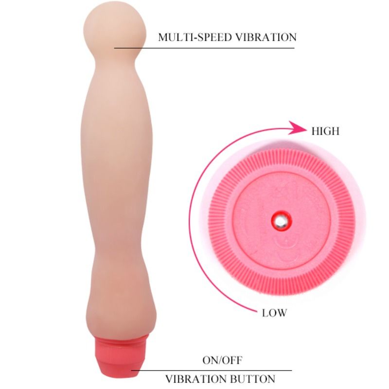 Vibratore Flessibile Punto G Baile Flexi Vibe Spine — 22 cm