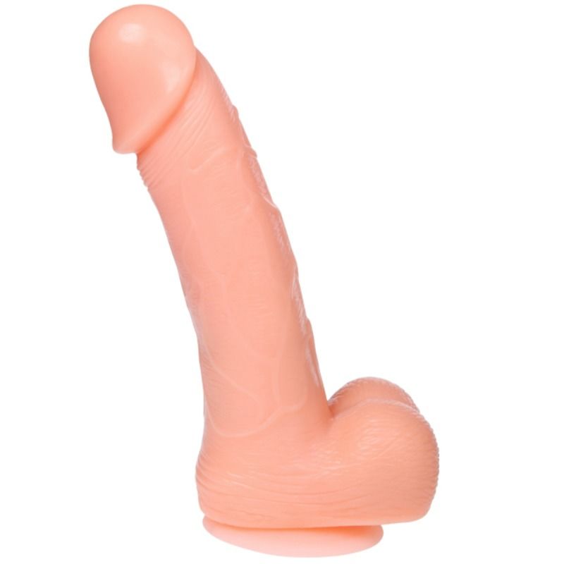 Dildo Realistico Vibrante Rotante Baile — Ventosa, 20 cm