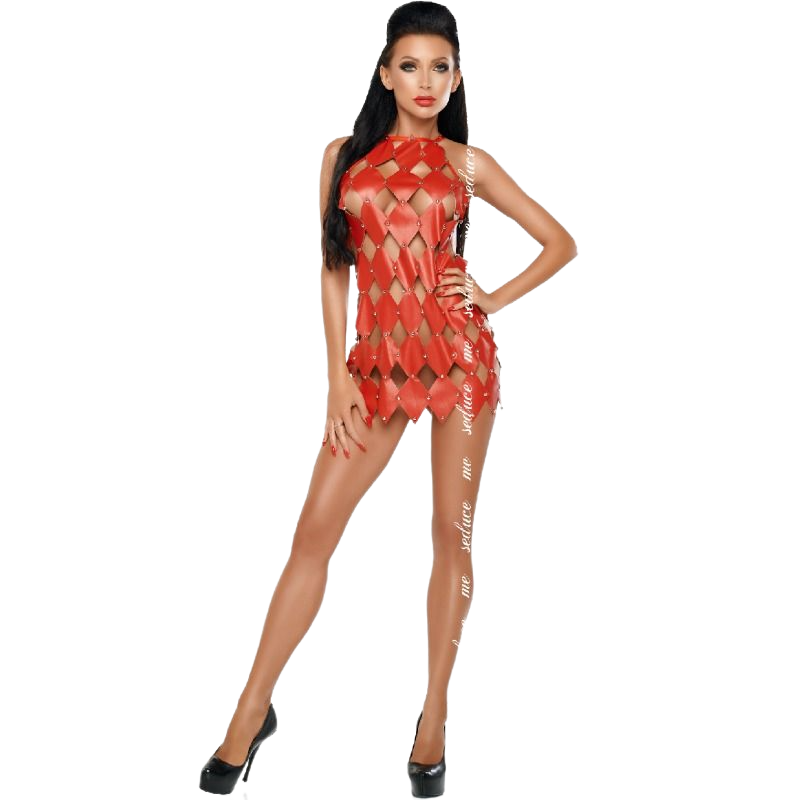 Abito Schiena Nuda Me-Seduce Gwen — Motivo Diamante, L/XL