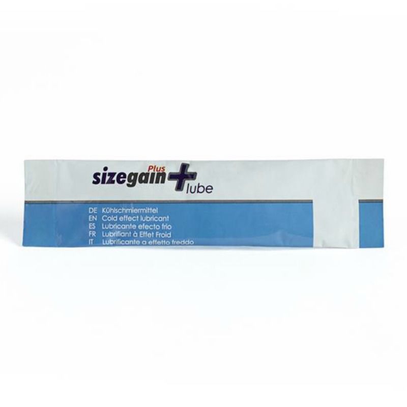 Lubrificante Intimo Effetto Freddo 500 Cosmetics Sizegain Plus — 10 Bustine