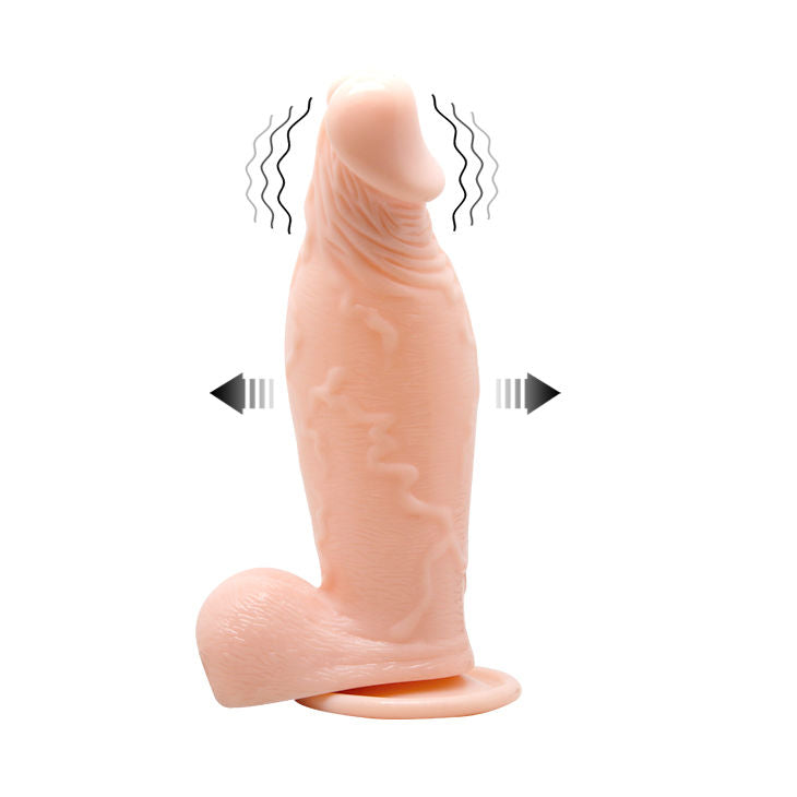 Dildo Realistico Vibrante Gonfiabile Baile — TPR, Pompa Manuale