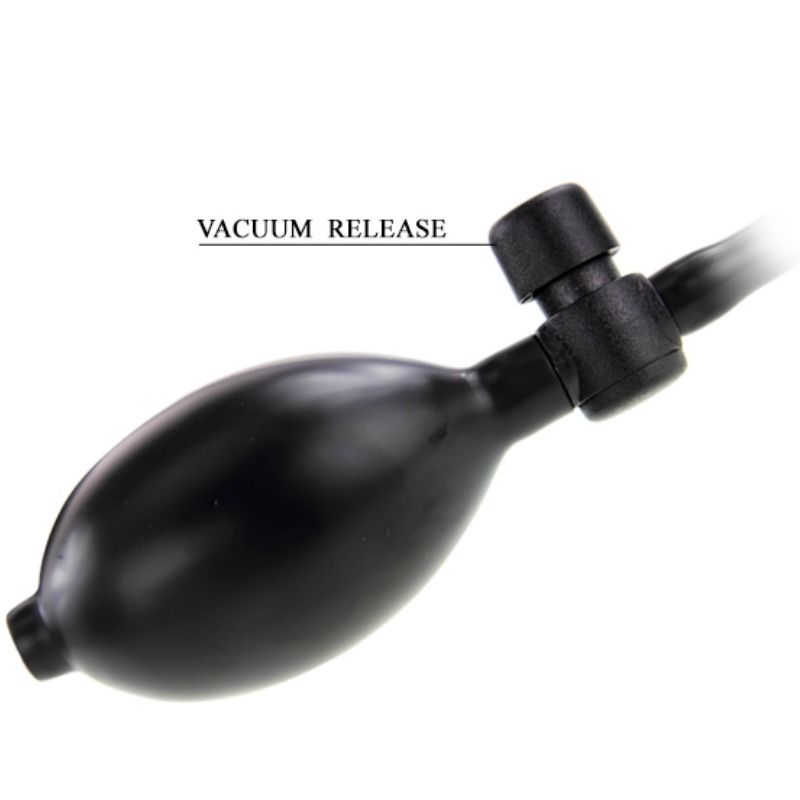 Dildo Realistico Vibrante Gonfiabile Baile — TPR, Pompa Manuale