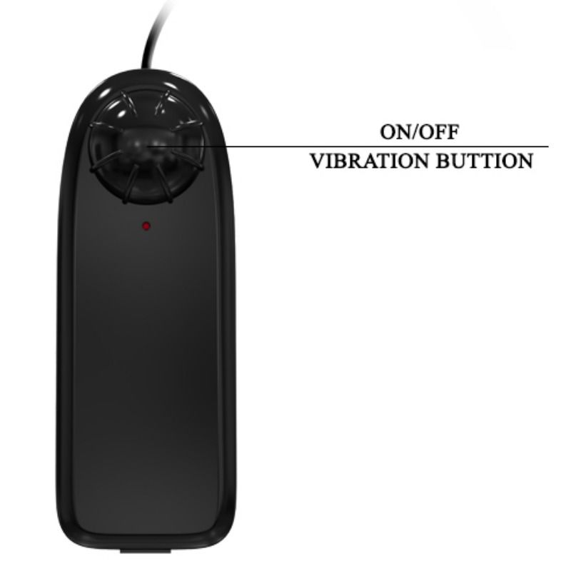 Dildo Realistico Vibrante Gonfiabile Baile — TPR, Pompa Manuale