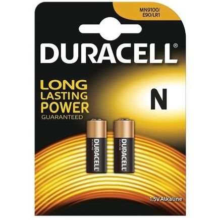 Batterie Alcaline LR1 N 1,5V Duracell MN9100 — 2 Unità