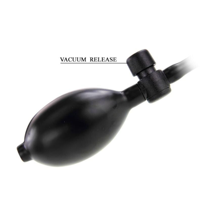Dildo Realistico Vibrante Gonfiabile Baile — TPR, 18.8 cm