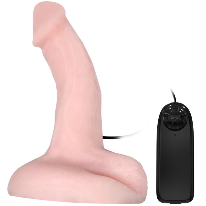 Dildo Realistico Vibrante Baile Arbitranza — TPR, Ventosa